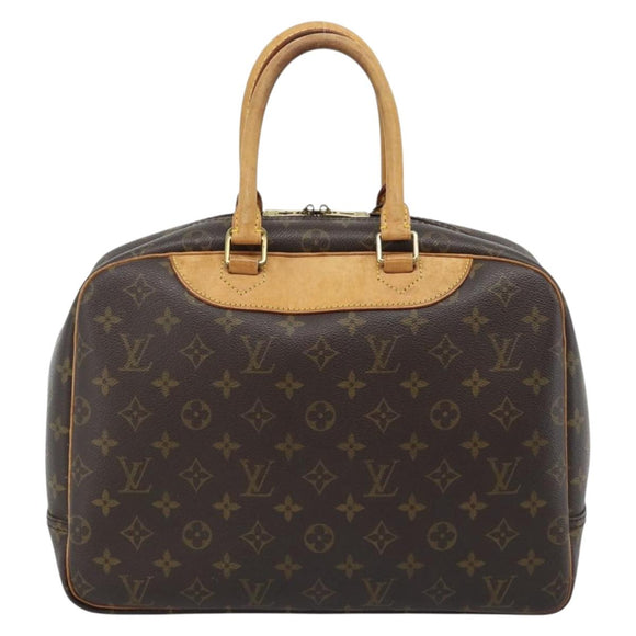 LOUIS VUITTON Monogram Deauville Hand Bag M47270 LV Auth ka4592