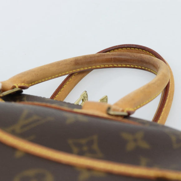 LOUIS VUITTON Monogram Deauville Hand Bag M47270 LV Auth ka4592