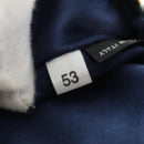 Miu Miu Body Bag Leather Blue Gold Auth ka4593V-11