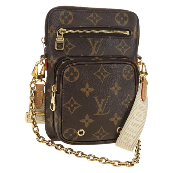 LOUIS VUITTON Monogram Utility Cross Body Shoulder Bag M80746 LV Auth ka4594V