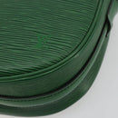 LOUIS VUITTON Epi Jeune Fille MM Shoulder Bag Green M52154 LV Auth ka4596-14