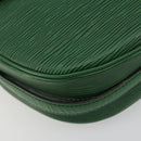 LOUIS VUITTON Epi Jeune Fille MM Shoulder Bag Green M52154 LV Auth ka4596-15