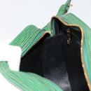 LOUIS VUITTON Epi Jeune Fille MM Shoulder Bag Green M52154 LV Auth ka4596-21