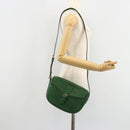 LOUIS VUITTON Epi Jeune Fille MM Shoulder Bag Green M52154 LV Auth ka4596-24