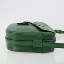 LOUIS VUITTON Epi Jeune Fille MM Shoulder Bag Green M52154 LV Auth ka4596-3