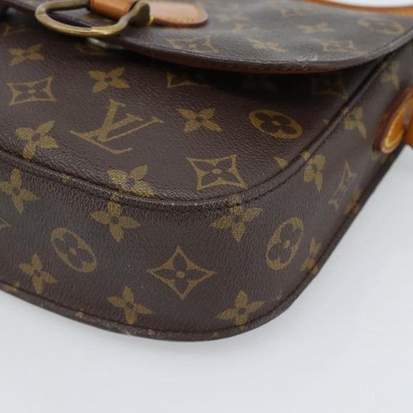 LOUIS VUITTON Monogram Saint Cloud MM Shoulder Bag M51243 LV Auth ka4598