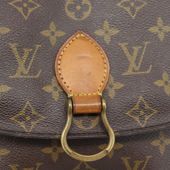 LOUIS VUITTON Monogram Saint Cloud MM Shoulder Bag M51243 LV Auth ka4598
