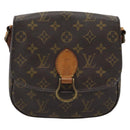 LOUIS VUITTON Monogram Saint Cloud MM Shoulder Bag M51243 LV Auth ka4598-13