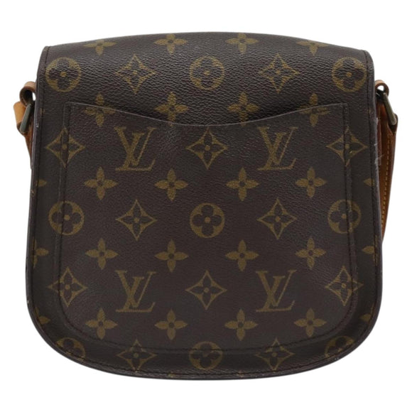LOUIS VUITTON Monogram Saint Cloud MM Shoulder Bag M51243 LV Auth ka4598
