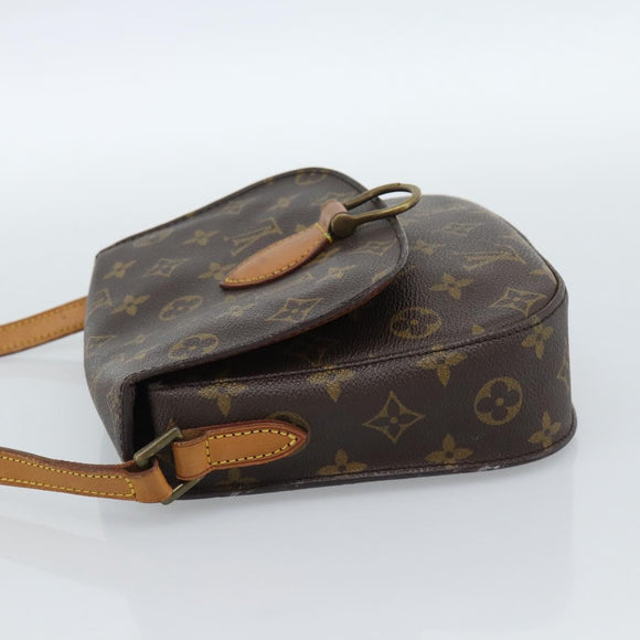 LOUIS VUITTON Monogram Saint Cloud MM Shoulder Bag M51243 LV Auth ka4598