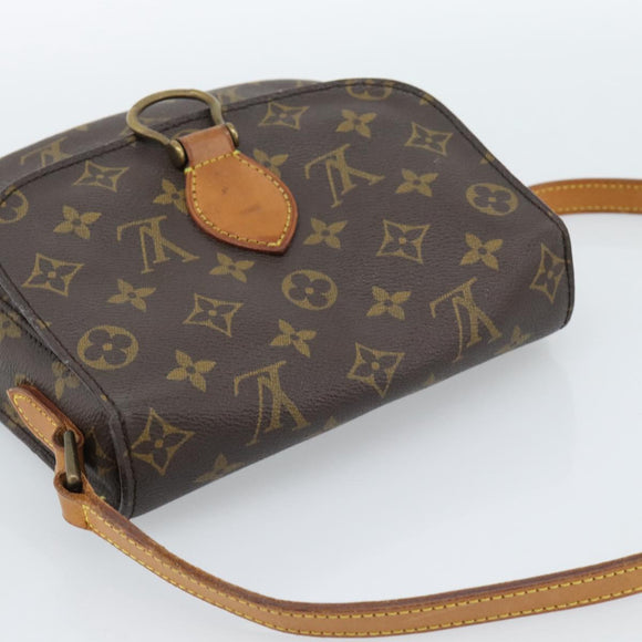 LOUIS VUITTON Monogram Saint Cloud MM Shoulder Bag M51243 LV Auth ka4598
