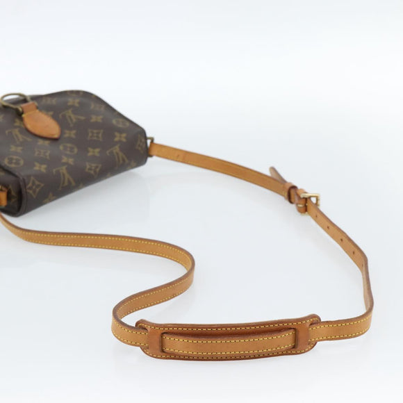 LOUIS VUITTON Monogram Saint Cloud MM Shoulder Bag M51243 LV Auth ka4598