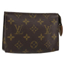 LOUIS VUITTON Monogram Pochette Toilette 15 Etui M47546 LV Auth ka4599-1