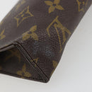 LOUIS VUITTON Monogram Pochette Toilette 15 Etui M47546 LV Auth ka4599-17