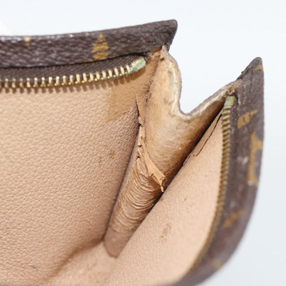 LOUIS VUITTON Monogram Bucket PM Accessory Pouch LV Auth ka4600