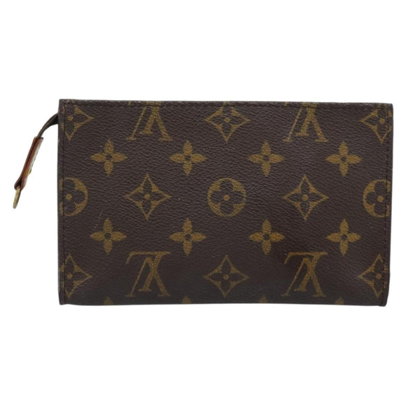 LOUIS VUITTON Monogram Bucket PM Accessory Pouch LV Auth ka4600