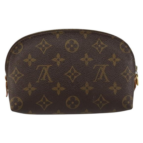 LOUIS VUITTON Monogram Pochette Cosmetic PM Pouch M43998 LV Auth ka4601