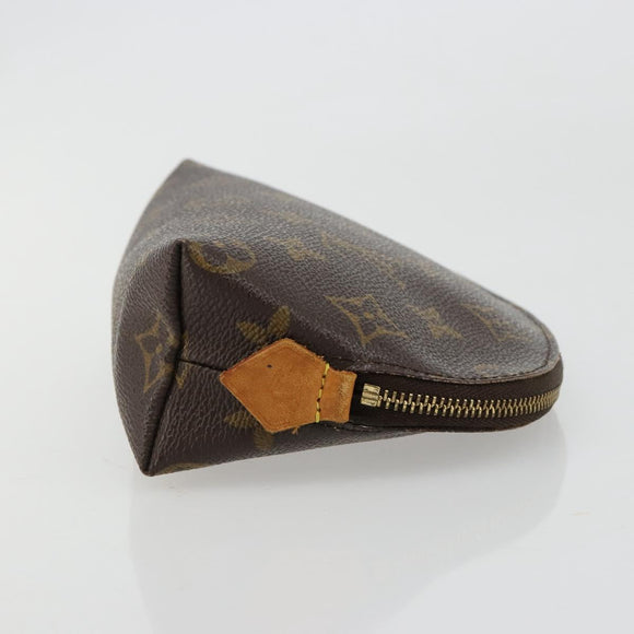 LOUIS VUITTON Monogram Pochette Cosmetic PM Pouch M43998 LV Auth ka4601