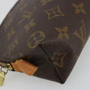 LOUIS VUITTON Monogram Pochette Cosmetic PM Pouch M43998 LV Auth ka4601-14