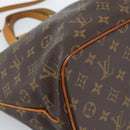 LOUIS VUITTON Monogram Palermo PM Tote Bag M40145 LV Auth ka4604-16