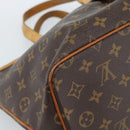LOUIS VUITTON Monogram Palermo PM Tote Bag M40145 LV Auth ka4604-18