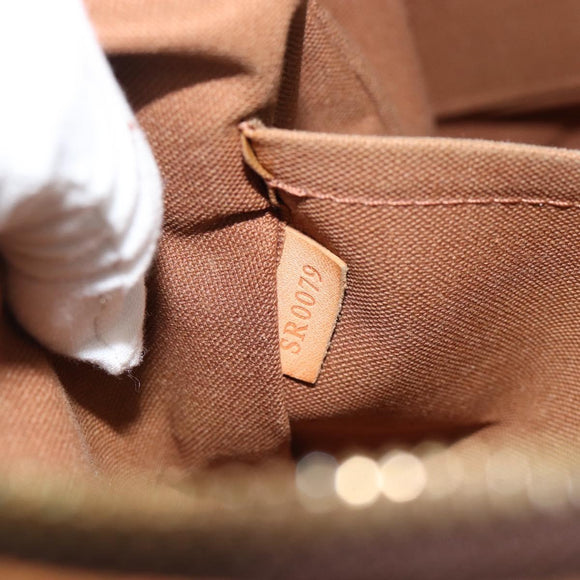 LOUIS VUITTON Monogram Palermo PM Tote Bag M40145 LV Auth ka4604