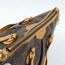 LOUIS VUITTON Monogram Palermo PM Tote Bag M40145 LV Auth ka4604-6