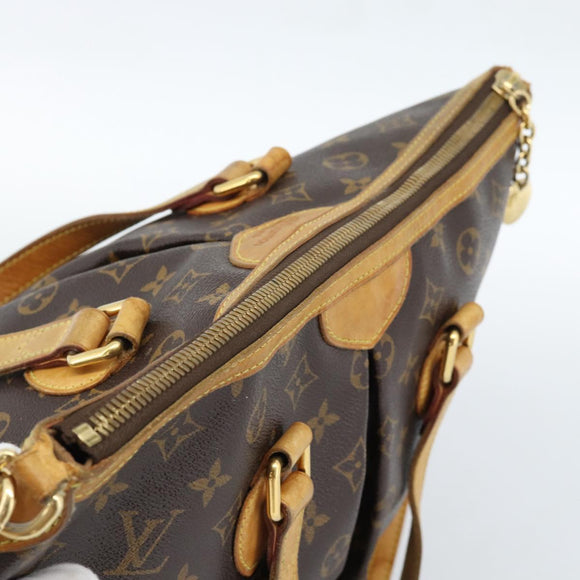 LOUIS VUITTON Monogram Palermo PM Tote Bag M40145 LV Auth ka4604