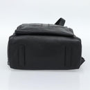 MCM Backpack Leather Black Silver Auth ka4605A-5