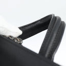 MCM Backpack Leather Black Silver Auth ka4605A-8