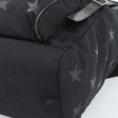 SAINT LAURENT Rugzak Canvas Zwart Zilver Auth ka4606A-12