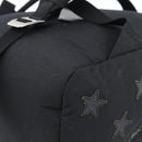 SAINT LAURENT Rugzak Canvas Zwart Zilver Auth ka4606A-14