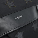 SAINT LAURENT Rugzak Canvas Zwart Zilver Auth ka4606A-17