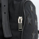 SAINT LAURENT Rugzak Canvas Zwart Zilver Auth ka4606A-18