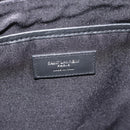 SAINT LAURENT Rugzak Canvas Zwart Zilver Auth ka4606A-20