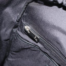 SAINT LAURENT Rugzak Canvas Zwart Zilver Auth ka4606A-24