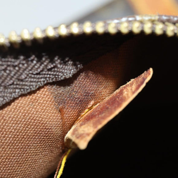 LOUIS VUITTON Monogram Keepall Bandouliere 55 Boston Bag M41414 LV Auth ka461