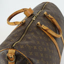 LOUIS VUITTON Monogram Keepall Bandouliere 55 Boston Bag M41414 LV Auth ka461-6