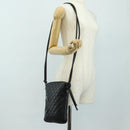 CHANEL Cambon Line Shoulder Bag Leather Black Silver CC Auth ka4610V-27