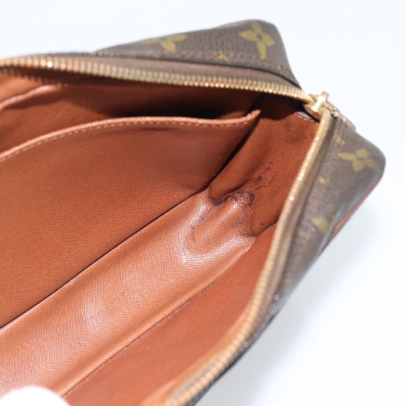 LOUIS VUITTON Monogram Compiegne 23 Clutch Bag M51847 LV Auth ka4616