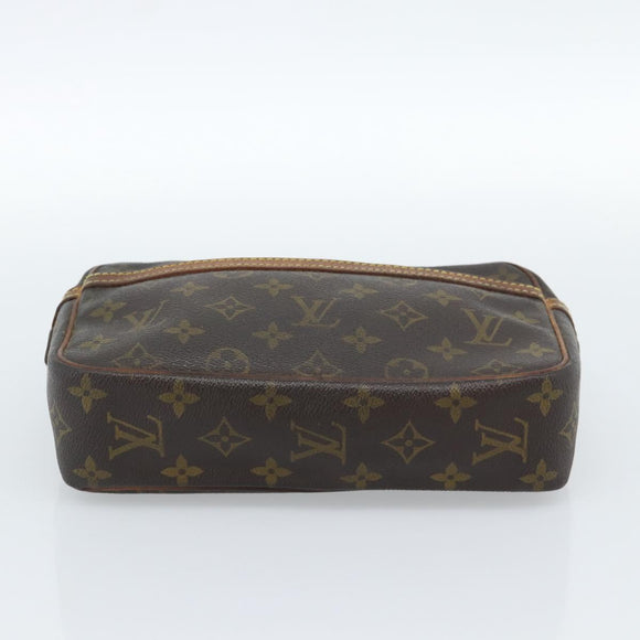 LOUIS VUITTON Monogram Compiegne 23 Clutch Bag M51847 LV Auth ka4616