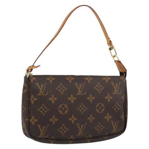 LOUIS VUITTON Monogram Pochette Accessoires Pouch M51980 LV Auth ka4619V