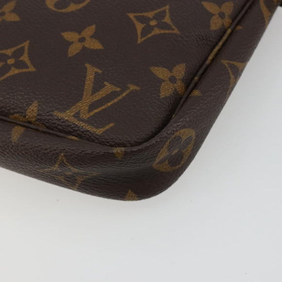LOUIS VUITTON Monogram Pochette Accessoires Pouch M51980 LV Auth ka4619V
