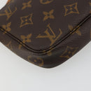 LOUIS VUITTON Monogram Pochette Accessoires Pouch M51980 LV Auth ka4619V-13