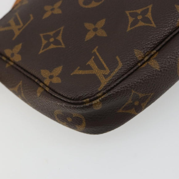 LOUIS VUITTON Monogram Pochette Accessoires Pouch M51980 LV Auth ka4619V
