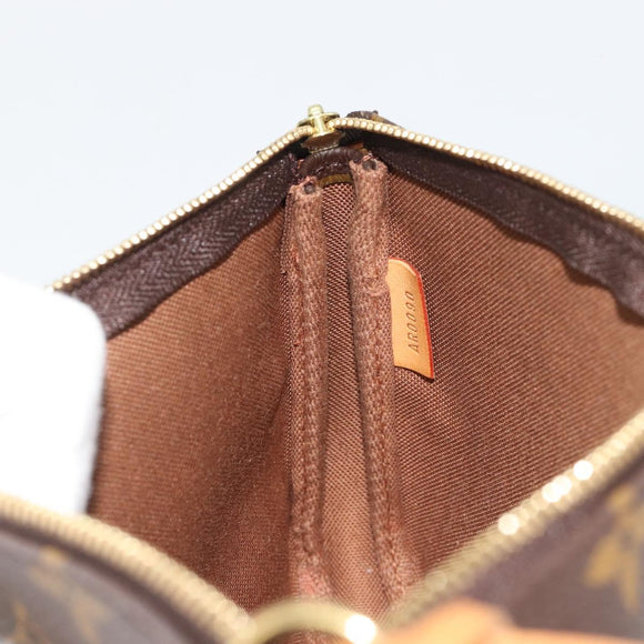 LOUIS VUITTON Monogram Pochette Accessoires Pouch M51980 LV Auth ka4619V