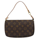 LOUIS VUITTON Monogram Pochette Accessoires Pouch M51980 LV Auth ka4619V-2