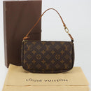 LOUIS VUITTON Monogram Pochette Accessoires Pouch M51980 LV Auth ka4619V-22