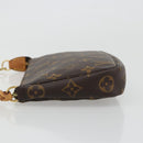 LOUIS VUITTON Monogram Pochette Accessoires Pouch M51980 LV Auth ka4619V-5