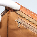 CELINE Macadam Canvas Business bag PVC Leather Brown Gold Auth ka4622-20